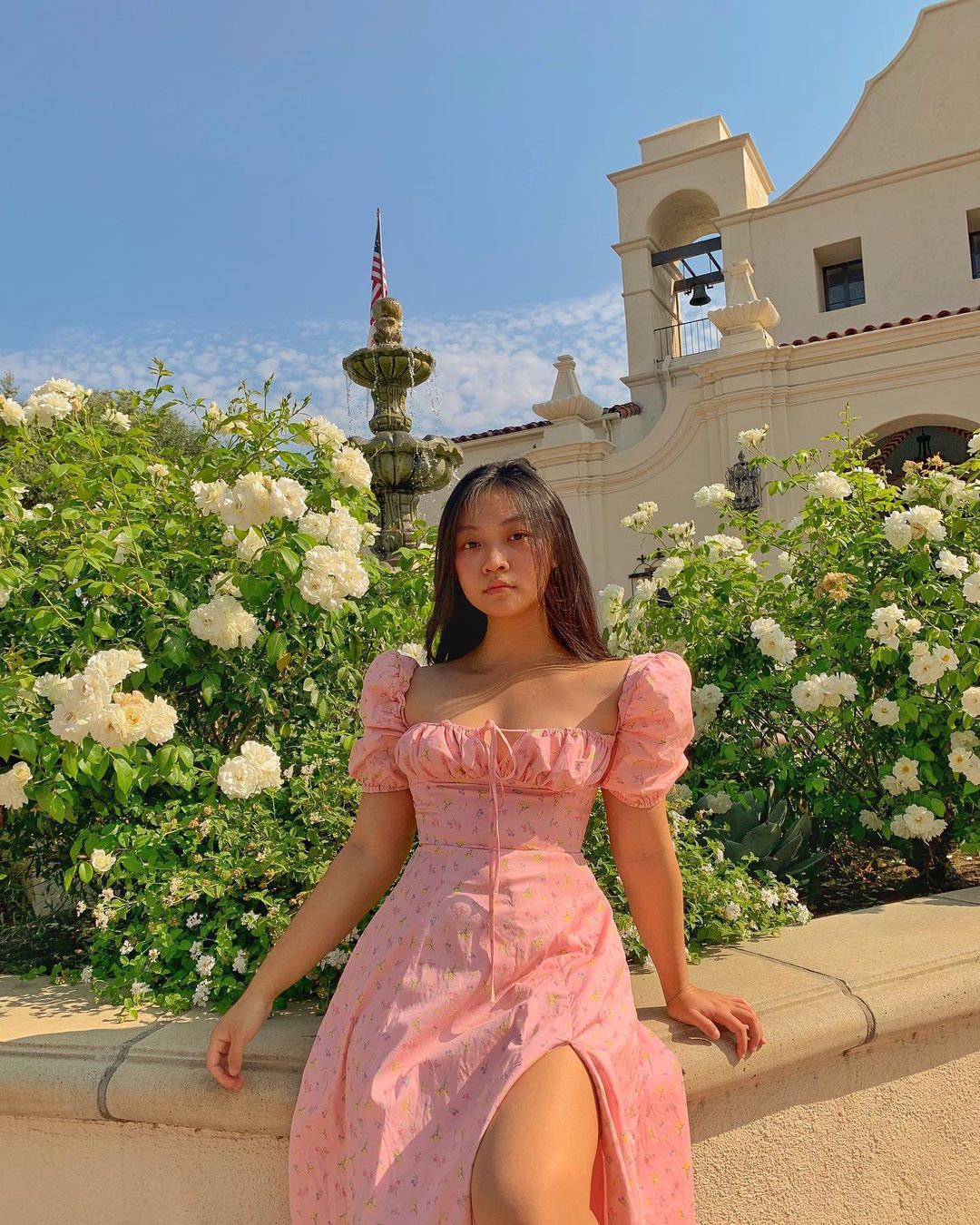 Robe à fleurs Chic und Stil pour femmes