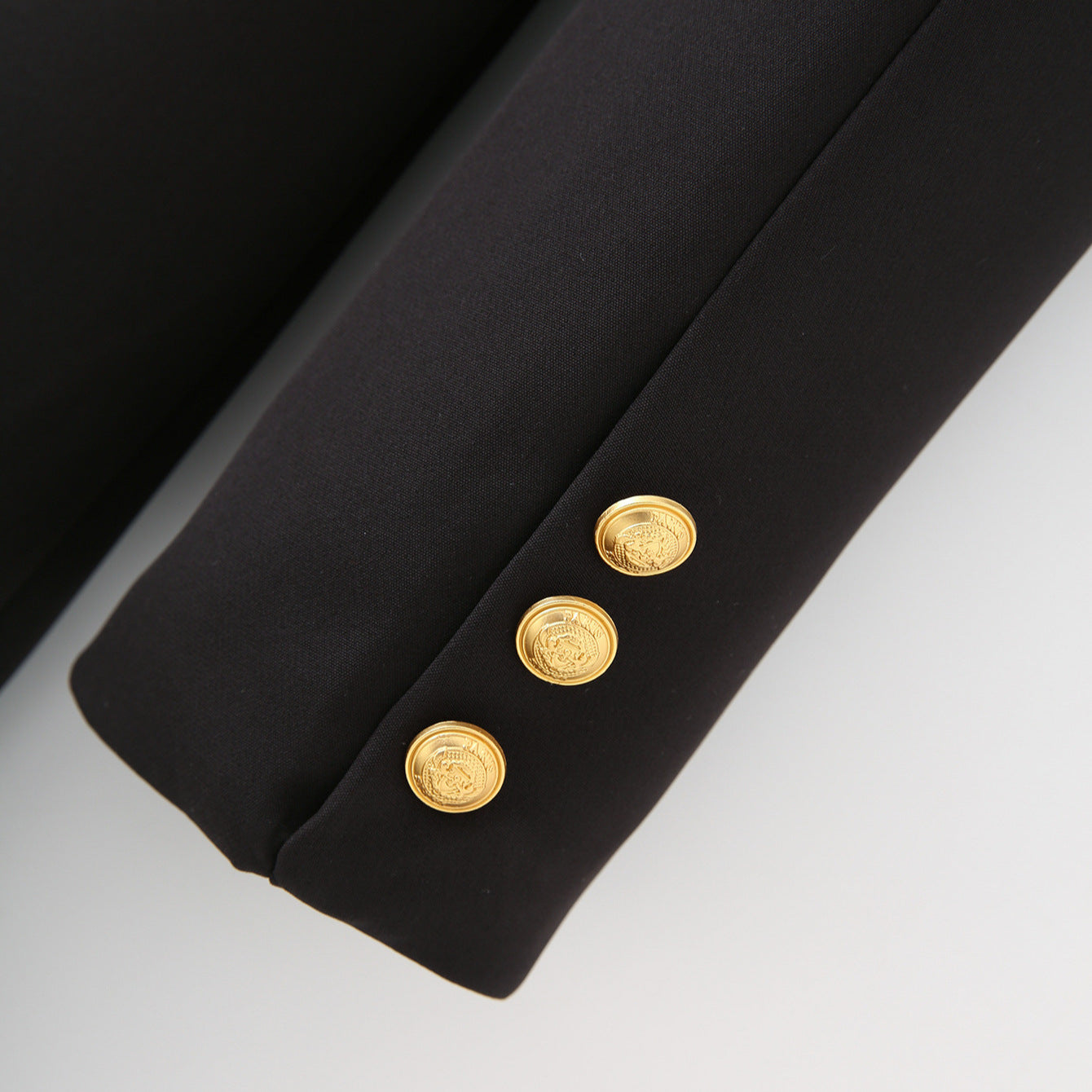 Elegant blazer jacket for ladies with decorative buttons Chic and Style