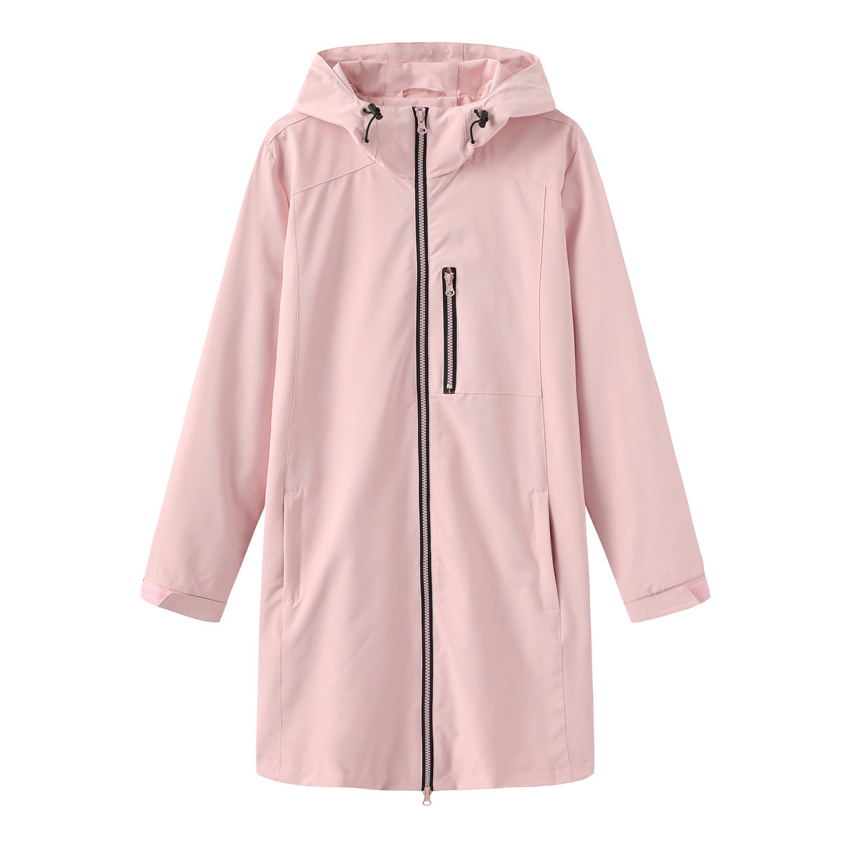 Functional women's jacket with adjustable hood Chic and Style