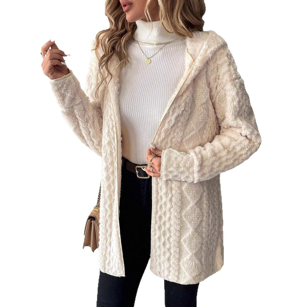 Dames Fleece-Jacket met luxueuze fluweelachtige feel Chic und Stil