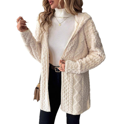 Dames Fleece-Jacket met luxueuze fluweelachtige feel Chic und Stil