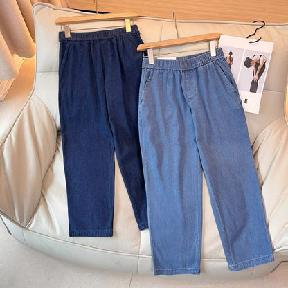 Pantalons en denim confortables pour femmes Chic & Stil