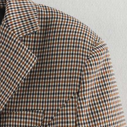 Dames blazer à carreaux Chic und Stil