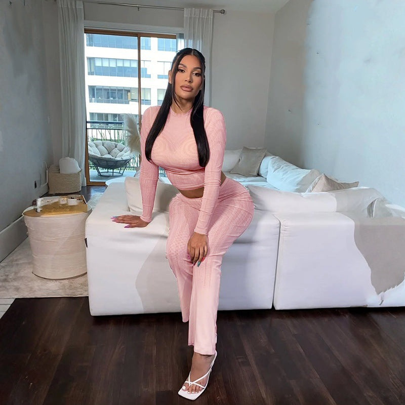 Dames Ensemble de salon élégant et moderne avec une structure raffinée Chic und Stil