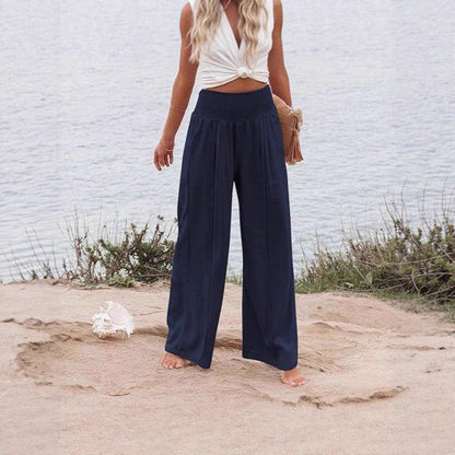 Ladies Wide Palazzo Pants Chic and Style