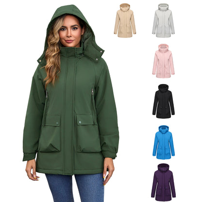 Ladies waterproof leisure jacket Chic und Stil