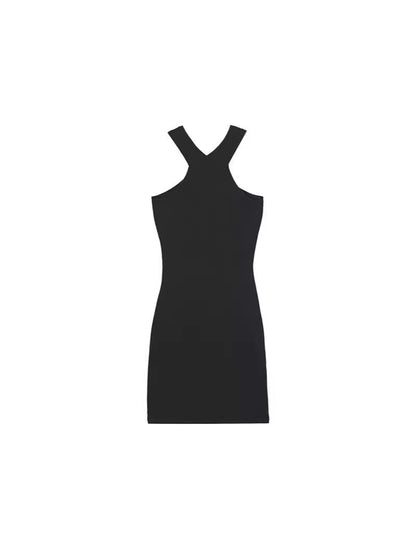 Robe moulante halter Sleek pour femme Chic und Stil