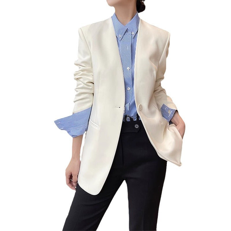 Blazer ouvert minimaliste pour femmes Chic und Stil