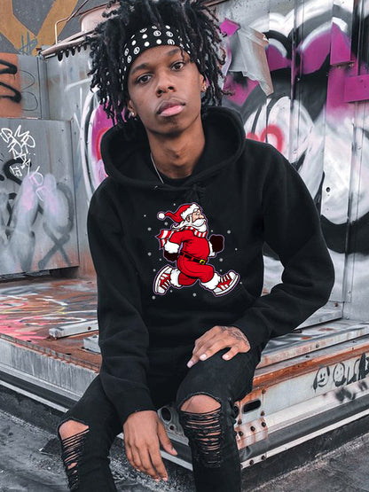 Dame sweat à capuche avec motif de Noël festif Chic und Stil