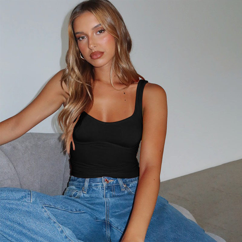 Dames Comfort Fit Rayé Débardeur Chic und Stil