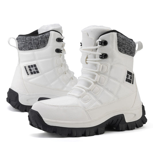Bottes de randonnée d'hiver pour femmes avec semelle antidérapante et doublure intérieure isolante Chic und Stil
