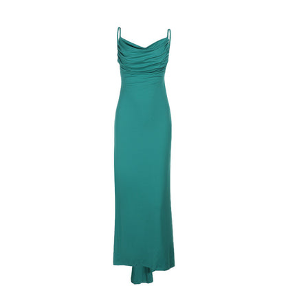 Robe Maxi Élégante Dos Nu Femme Chic und Stil