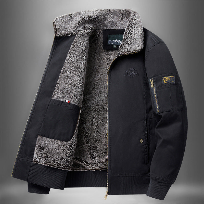 Dames haute peluche veste matelassée Chic und Stil