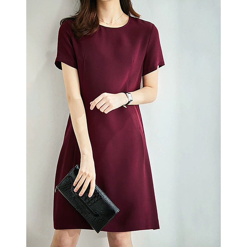 Robe courte à manches courtes pour femmes Chic und Stil