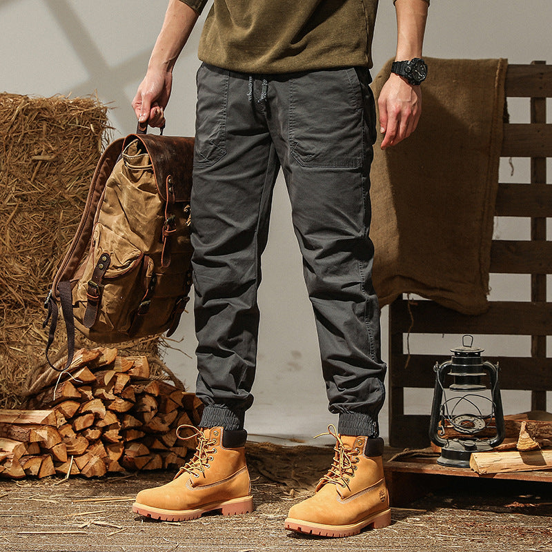 Men's cargo pants with elastic waistband Chic und Stil