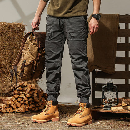 Men's cargo pants with elastic waistband Chic und Stil