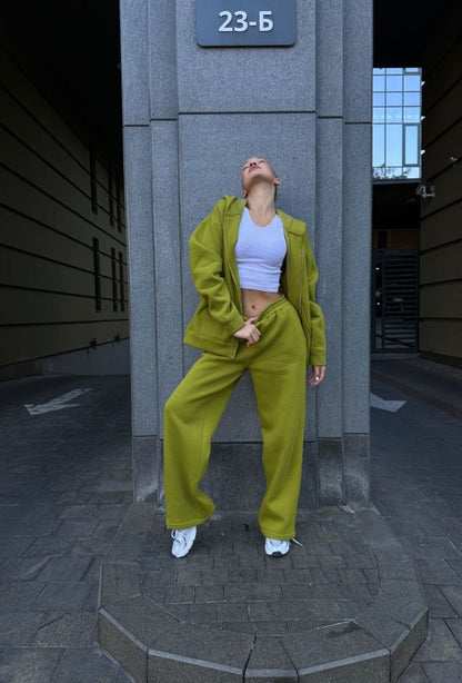 Women's sporty hoodie set with a loose fit and comfortable jogger pants Chic und Stil