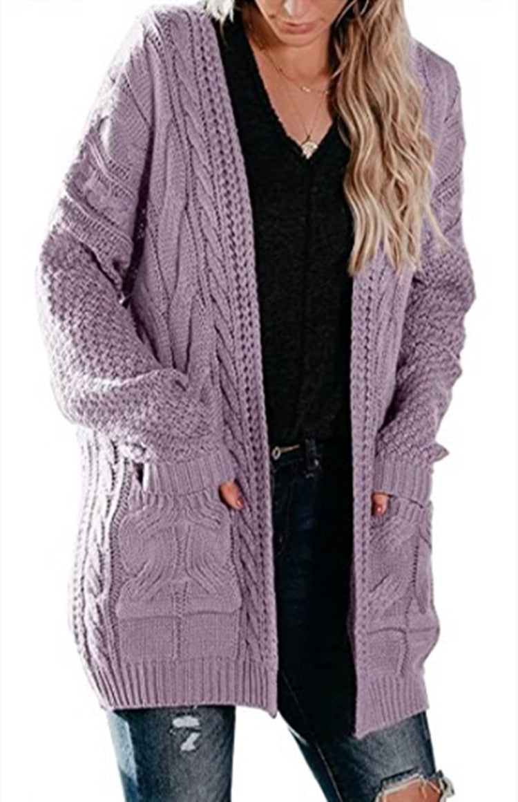 Veste en tricot femme avec poches et coupe décontractée Chic und Stil