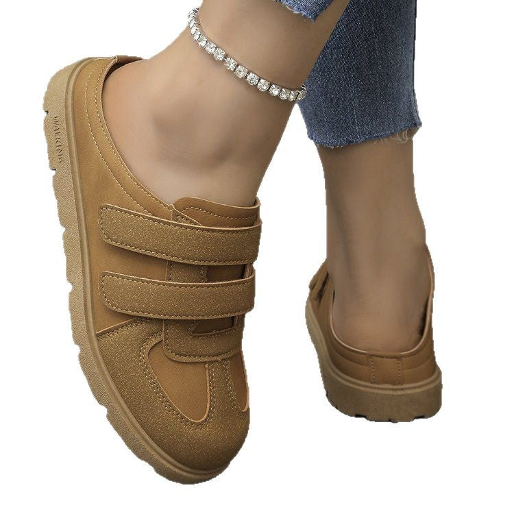 Chaussures confortables pour femmes avec des sangles en velcro réglables et une semelle ergonomique Chic und Stil