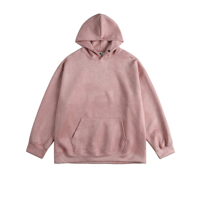 Hommes pull à capuche décontracté en mélange de coton de haute qualité avec poche kangourou pratique Chic und Stil