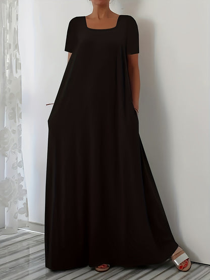 Robe maxi pour femmes avec une coupe ample et des poches pratiques Chic und Stil