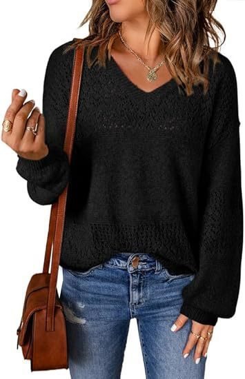 Pull en tricot aérien pour femmes Chic und Stil