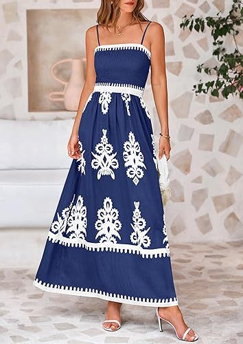 Robe maxi pour dames avec broderie artisanale élaborée Chic und Stil