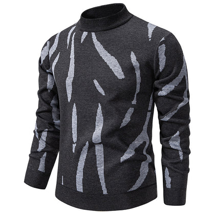 Pull mode pour hommes avec motif graphique Chic und Stil
