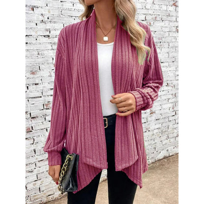 Dames cardigan décontracté à coupe ouverte Chic und Stil