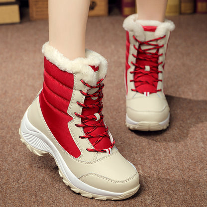 Bottes d'hiver chaudes pour femmes avec doublure en polaire et semelle antidérapante Chic und Stil
