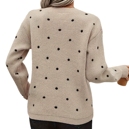 Pull femme avec design de points texturé Chic und Stil