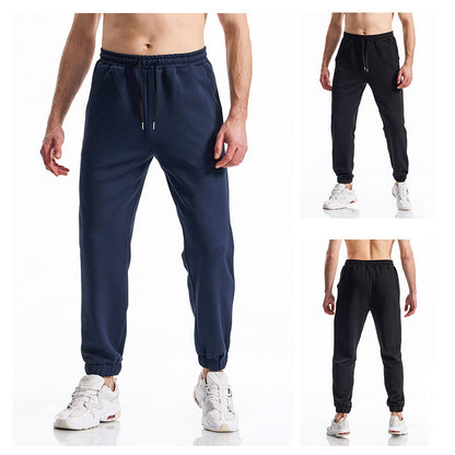 Comfortable sports pants for men with elastic waistband and modern side pockets Chic and Style