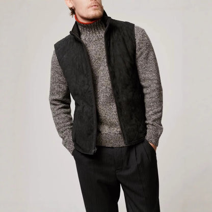 Heated vests for men with high collar Chic and Style
