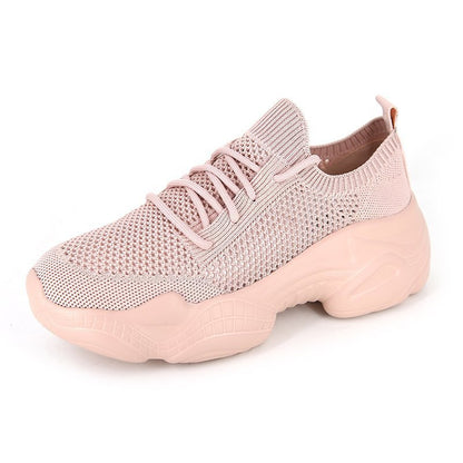 Baskets respirantes pour femmes avec une élégante structure en réseau et une semelle douce Chic und Stil