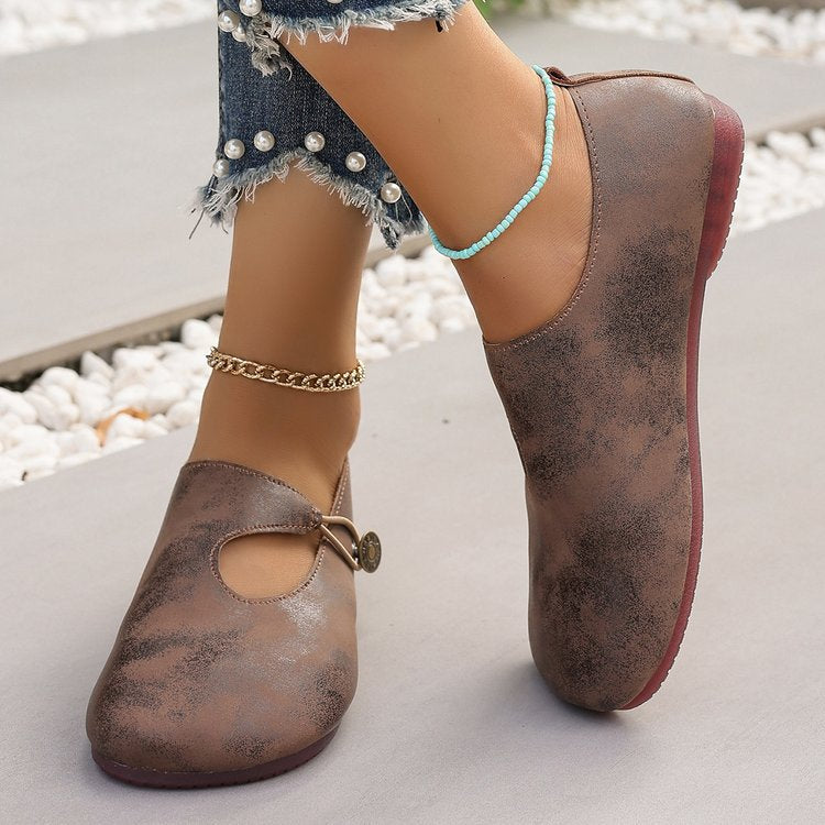 Dames élégantes ballerines Mary Jane Chic und Stil