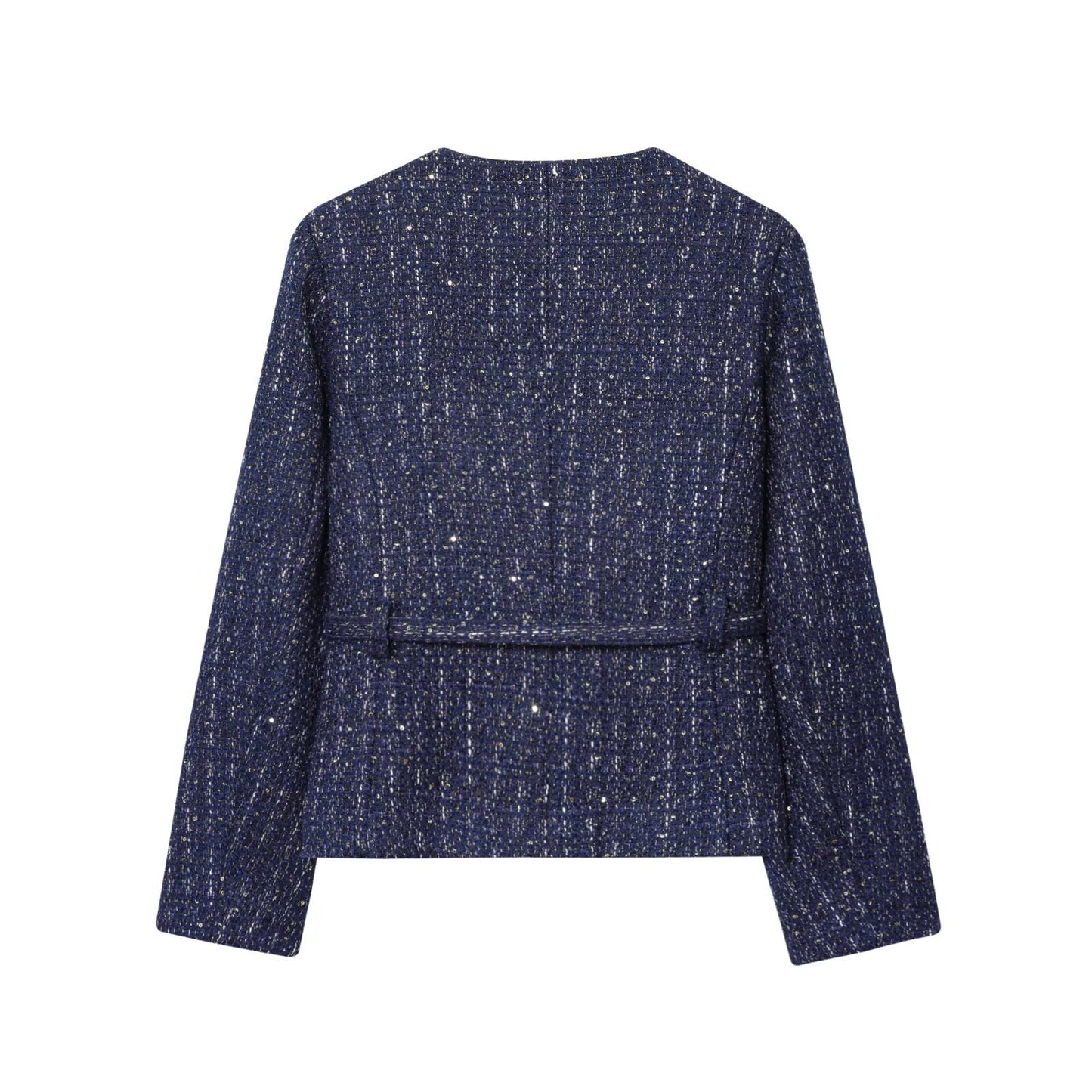 Elegant tweed jacket for women with button details and tailored fit Chic und Stil
