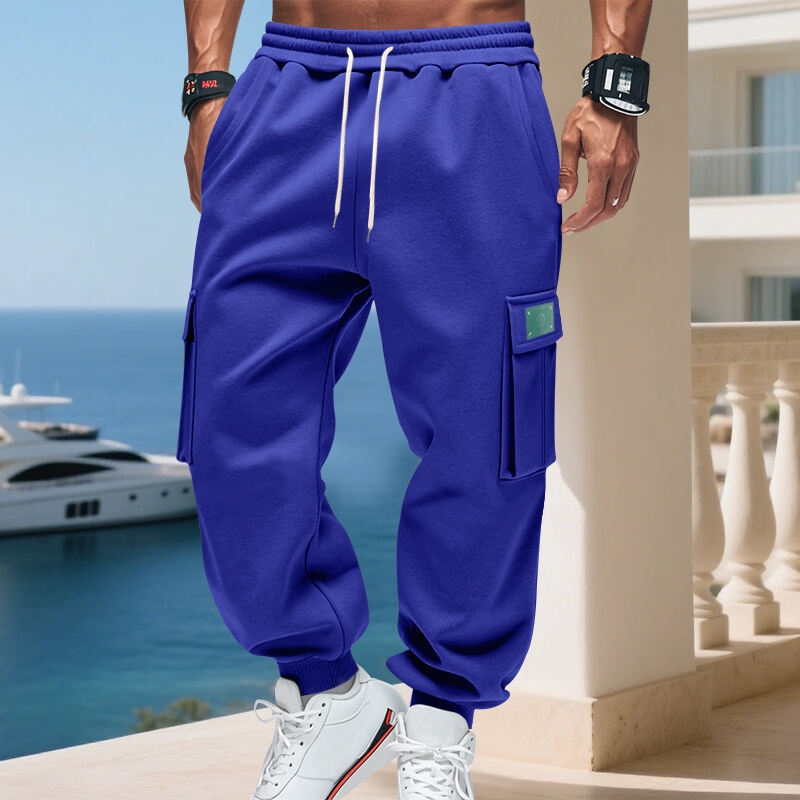 Comfortable cargo jogger pants for men with functional pockets Chic and Style