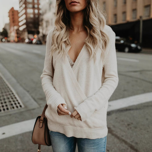 Dames pull en laine Chic und Stil