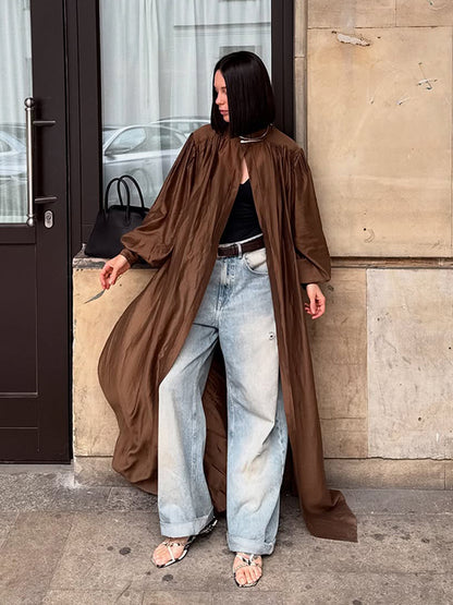 Dames élégante veste kimono en chiffon Chic und Stil