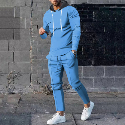 Men's sporty hoodie set with stylish jogger pants Chic and Style