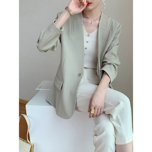 Blazer professionnel ajusté pour femmes Chic und Stil