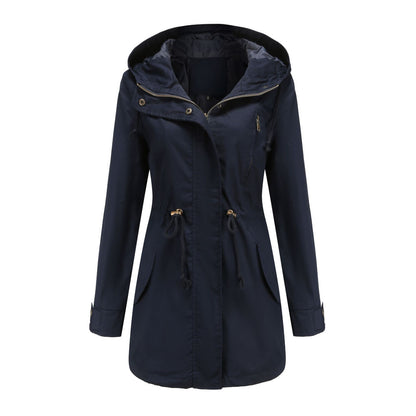 Functional jacket for women with adjustable waist and zipper Chic und Stil