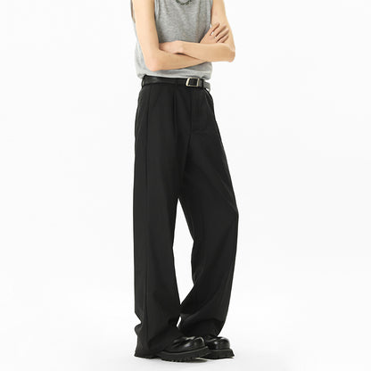 High-waisted wide-leg pants for women with side zipper and trendy cut Chic und Stil