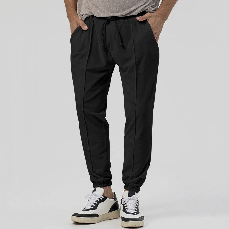 Casual pants for men with elastic waistband Chic and Style