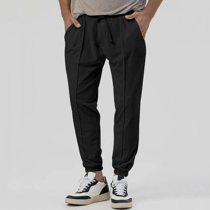 Casual pants for men with elastic waistband Chic and Style