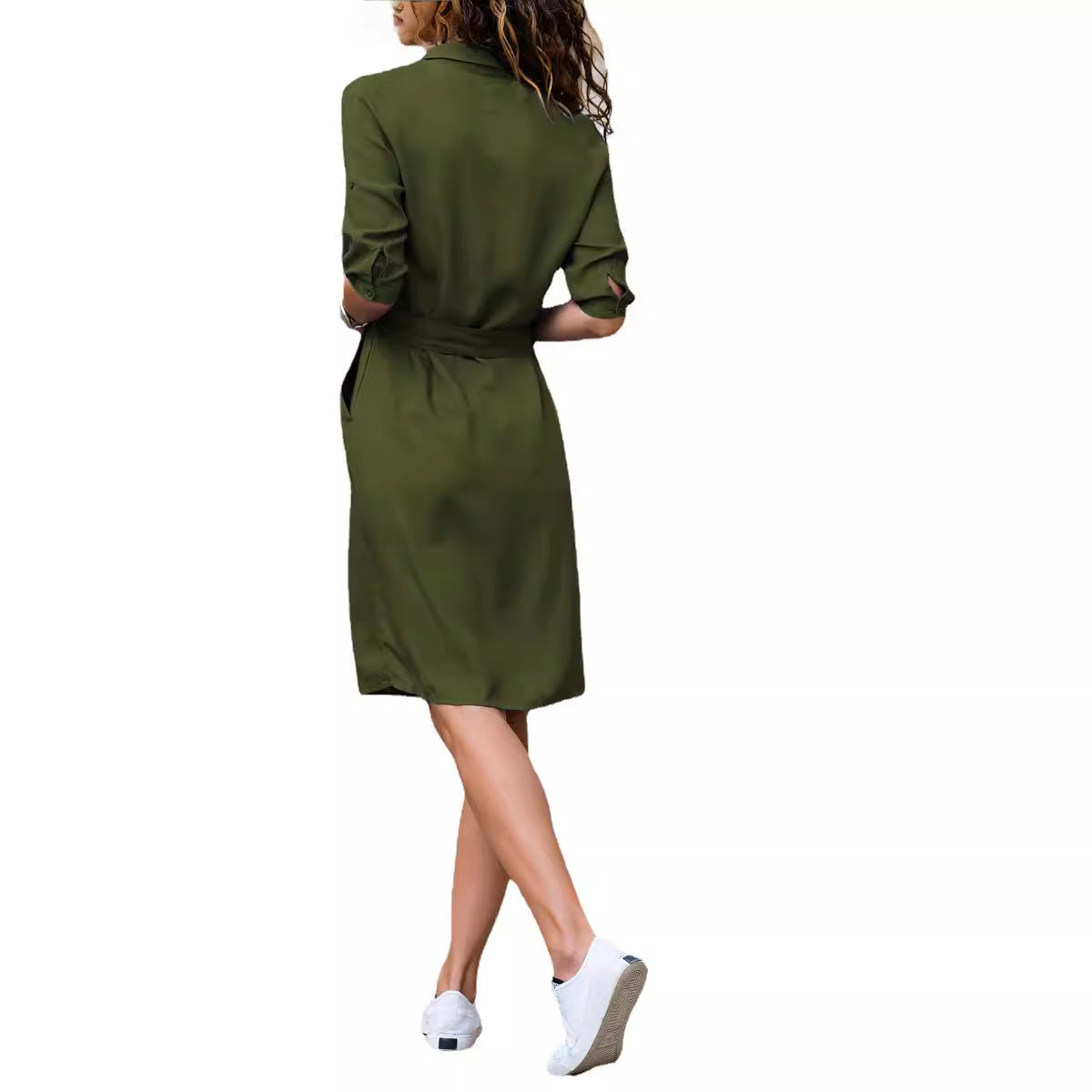 Robe chemise utilitaire de loisirs pour femmes Chic und Stil