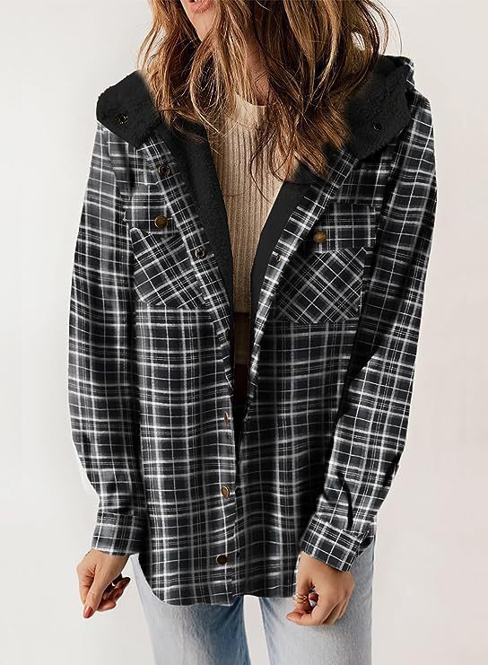 Dames flanneljacke avec doublure en polaire Chic und Stil