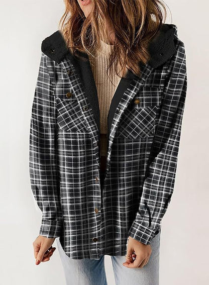 Dames flanneljacke avec doublure en polaire Chic und Stil