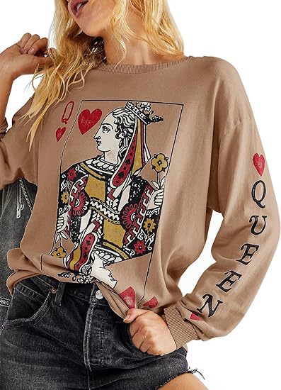 Chemisier à manches longues pour dames avec motif royal Chic und Stil