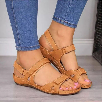 Sandales de confort décontractées réglables pour femmes Chic und Stil